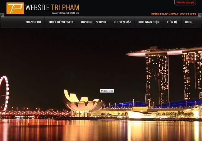 saigonwebsite.vn Company Limited服务网站Tri Pham