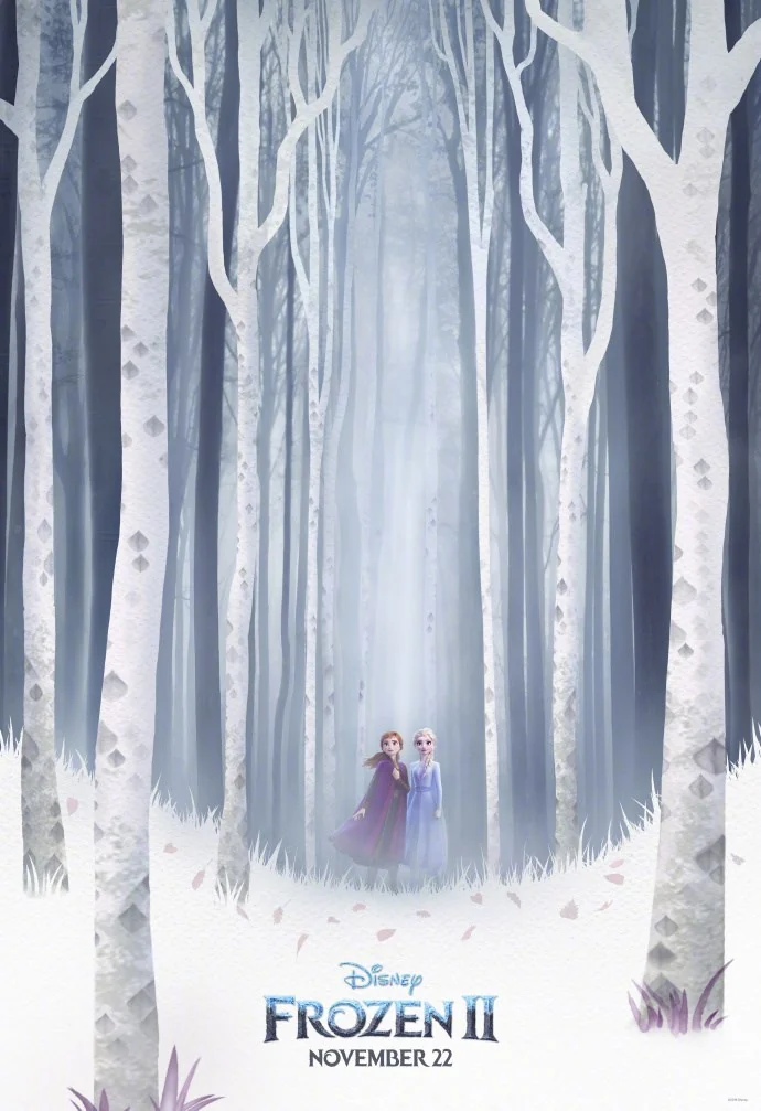 冰雪奇缘2海报出炉，11月22日登陆北美