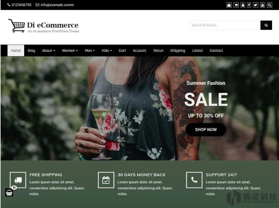 Di eCommerce主题 Di eCommerce主题