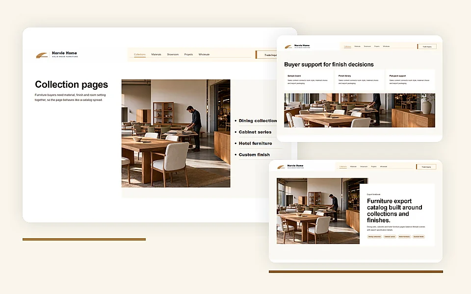 Norvie Home Furniture Website