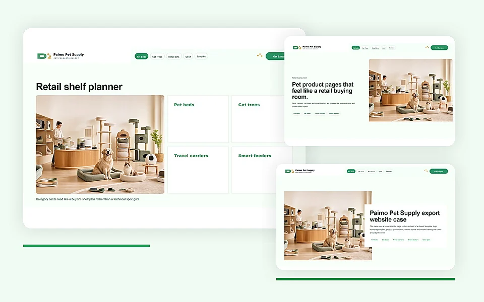 Paimo Pet Supply Website